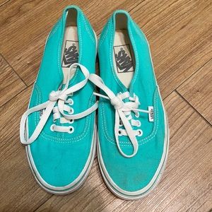 Robins egg blue Authentic Vans